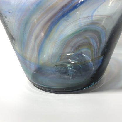 Aurora Swirl Glass Vase